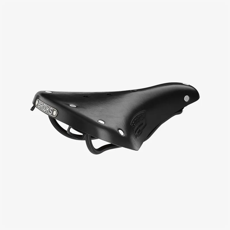 Brooks B17 Short Ladies Saddle in Black-2