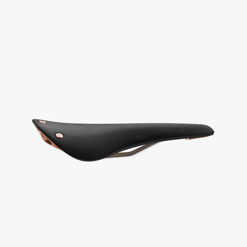 Brooks C17 Cambium Organic Special Copper Saddle in Black-3