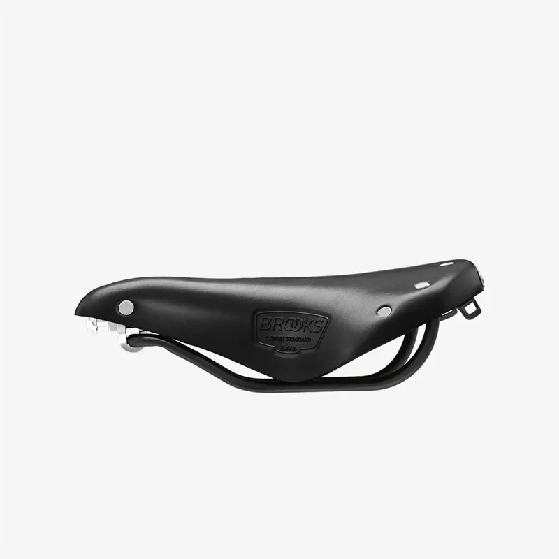 Brooks B17 Short Ladies Saddle in Black-4