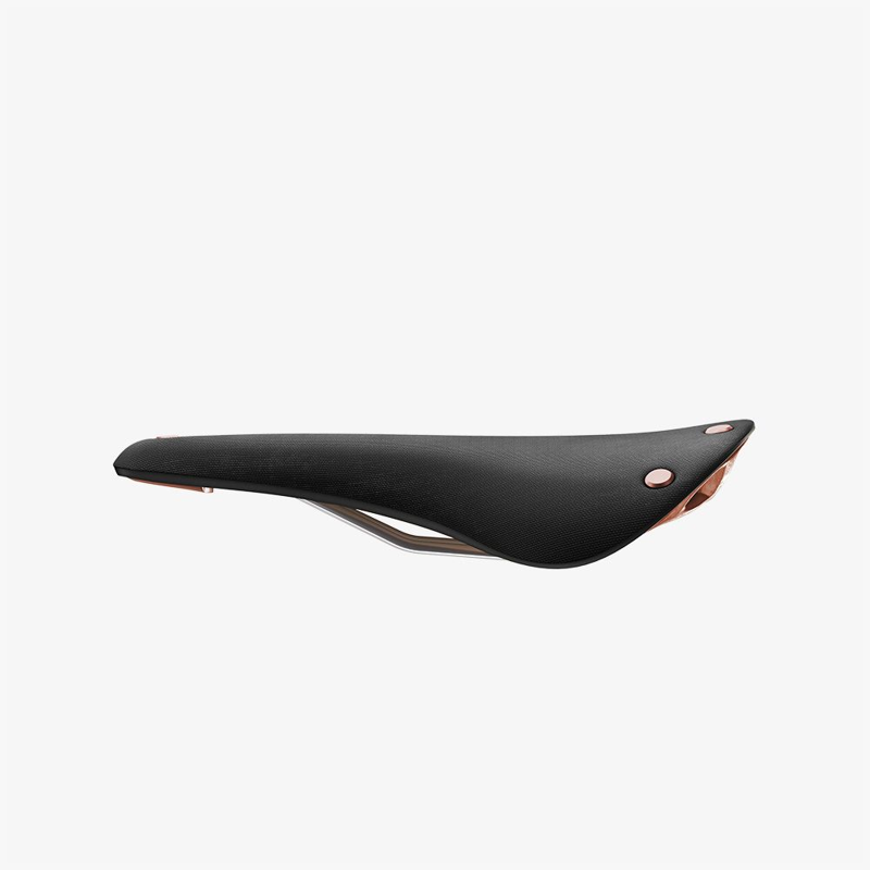 Brooks C17 Cambium Organic Special Copper Saddle in Black-4