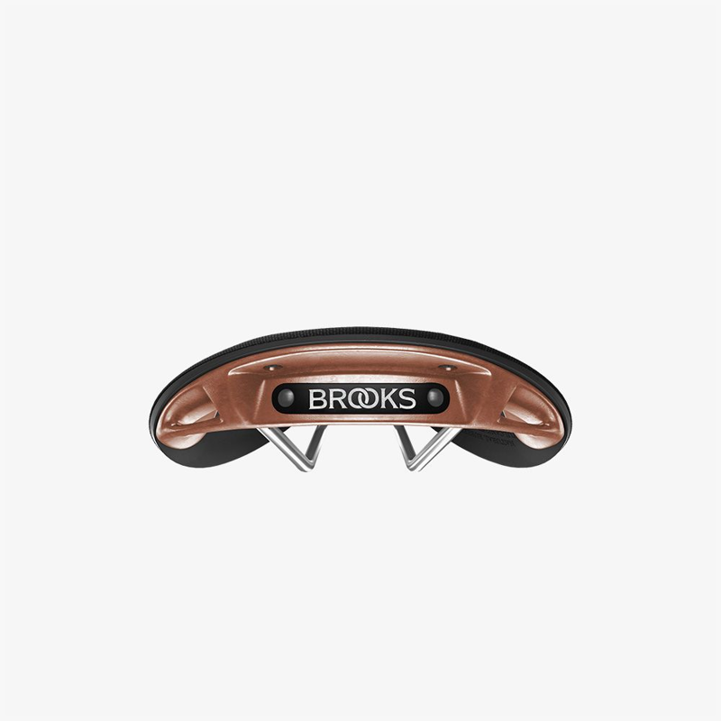 Brooks C17 Cambium Organic Special Copper Saddle in Black-5