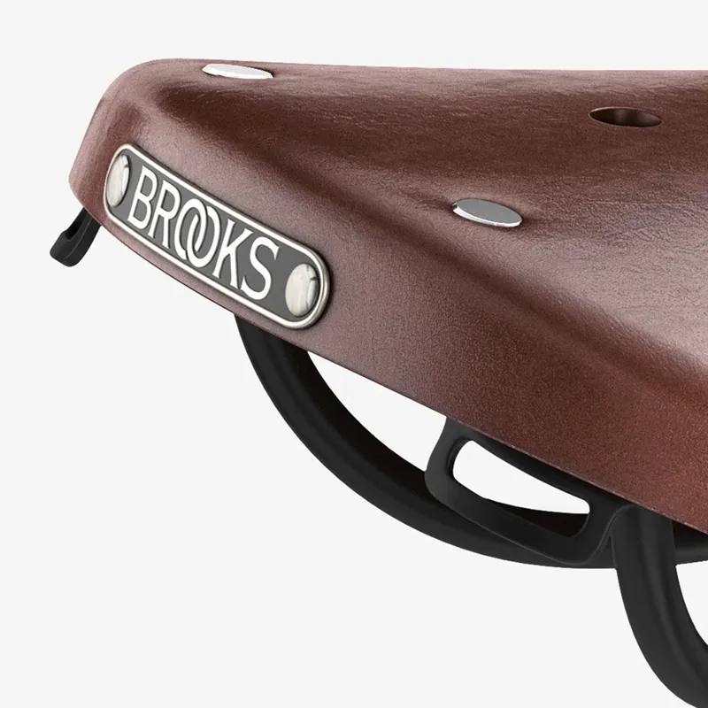 Brooks B17 Short Ladies Saddle in Brown-6