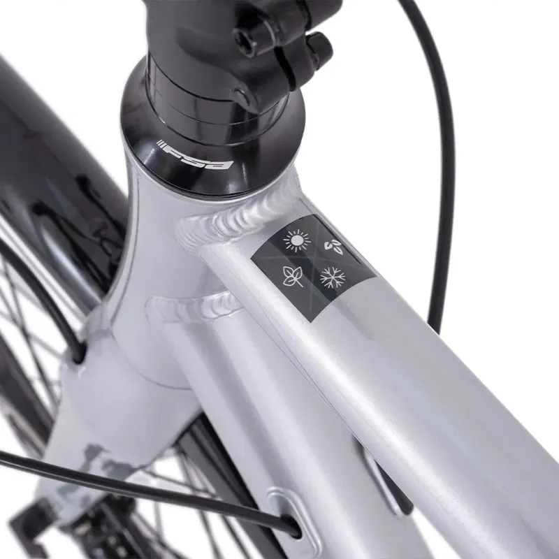 Kinesis 4S Apex Road Bike in Silver Mist-2