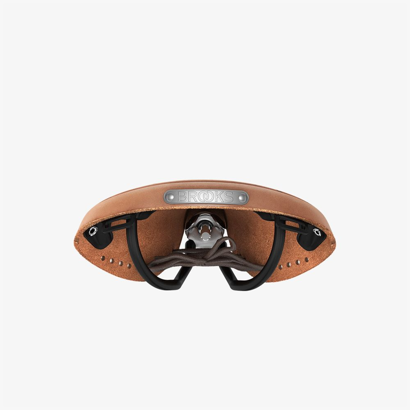 Brooks B17 Softened Short Ladies Saddle in Brown-5