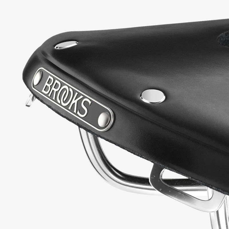 Brooks B17 Carved Saddle in Black-6