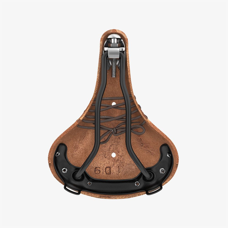 Brooks B17 Softened Short Ladies Saddle in Brown-1
