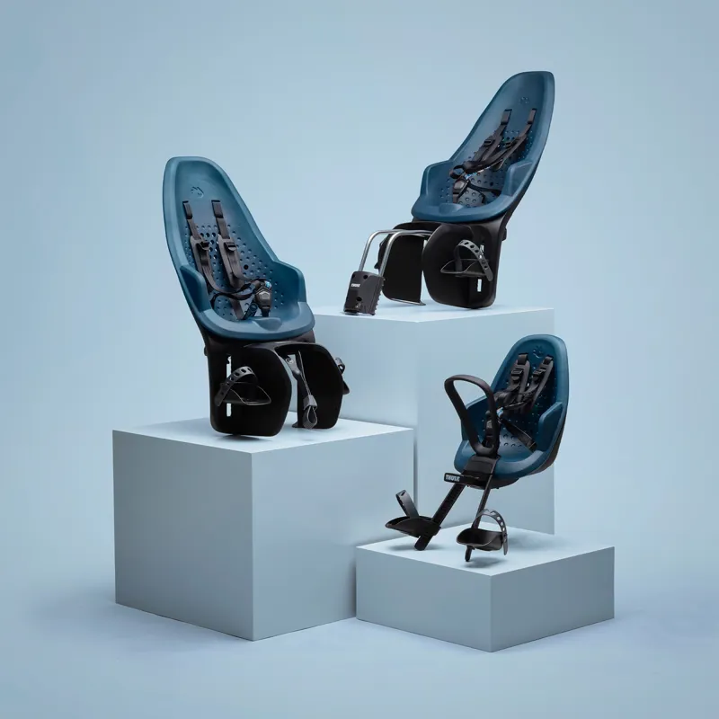 Thule Yepp 2 Maxi Child Seat in Dark Grey Frame Mounted-7