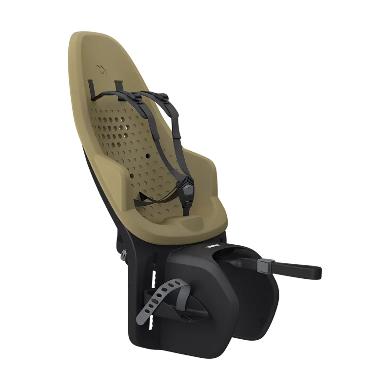 New - Thule Yepp 2 Maxi Child Seat in Tan Rack Mounted