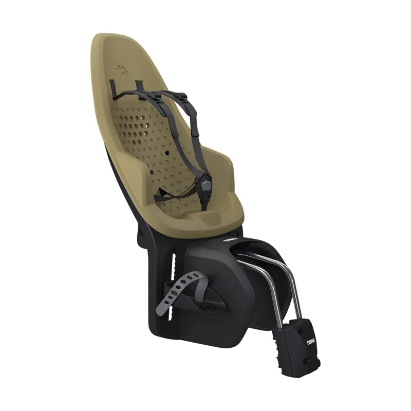 Thule Yepp 2 Maxi Child Seat in Tan Frame Mounted
