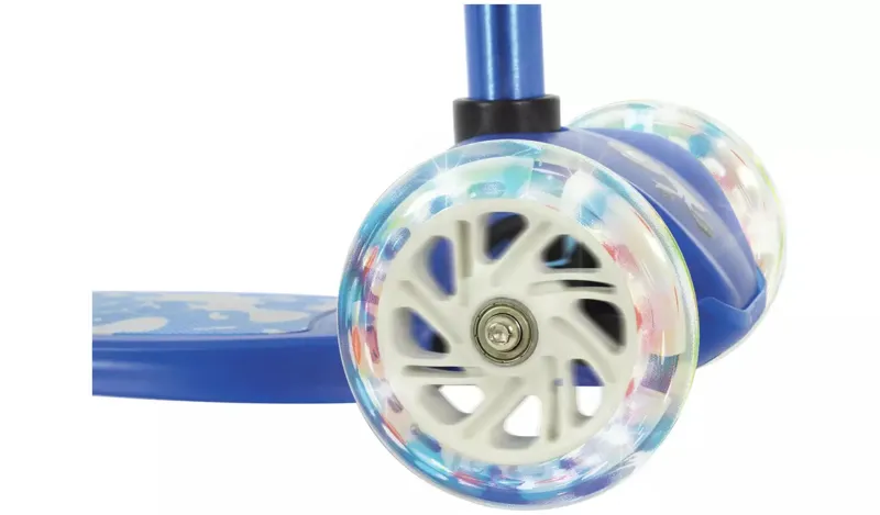 Squish Mini Flex LED Tilt Kids Scooter in Blue-7