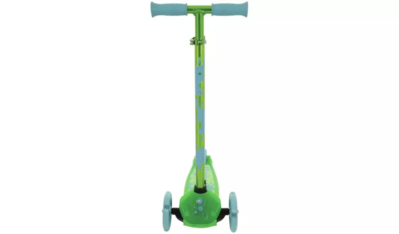 Squish Mini Flex LED Tilt Kids Scooter in Green-9