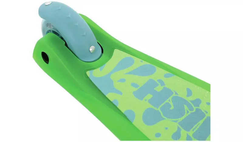 Squish Mini Flex LED Tilt Kids Scooter in Green-7