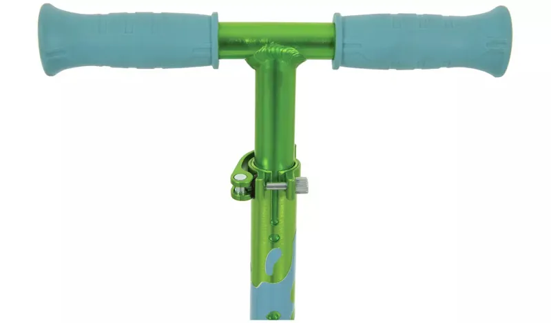 Squish Mini Flex LED Tilt Kids Scooter in Green-5