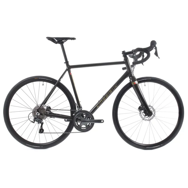 Kinesis UK R2 Road Bike in Black and Gold