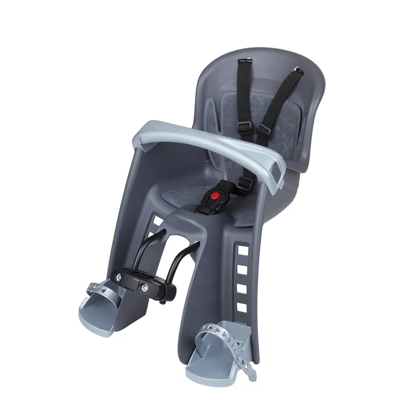 Polisport Bilby Junior Front Child Seat In Grey/ Silver