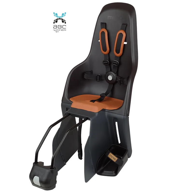 Polisport Minia Compact Adjustable FF Child Seat In Black