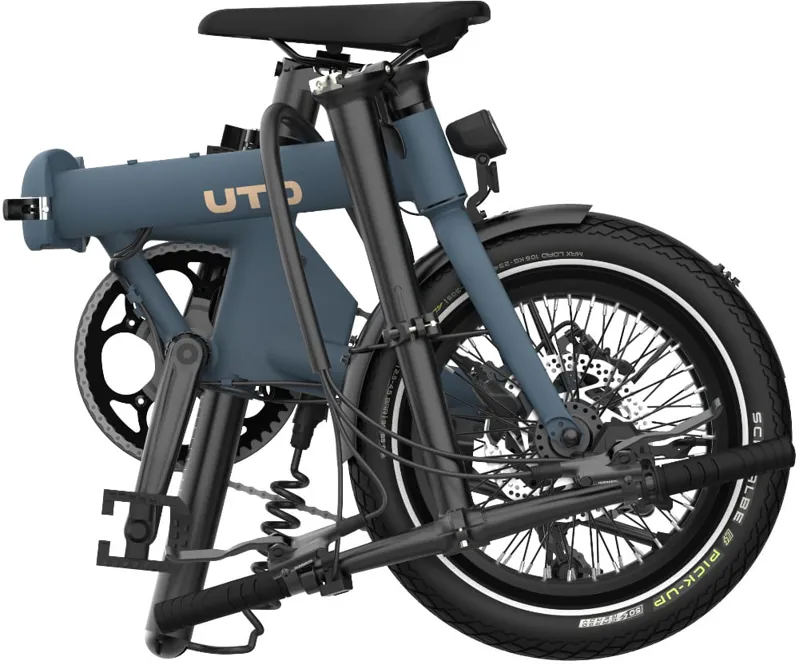 UTO OG16 inch Folding eBike in Mineral Blue-1