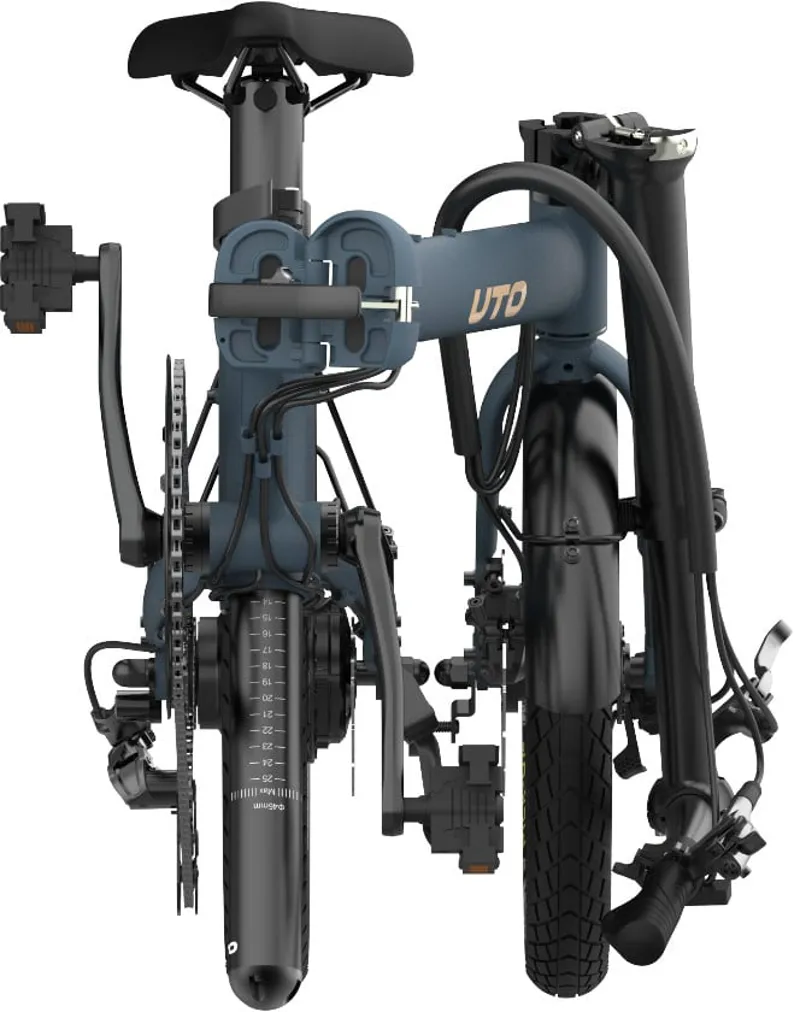 UTO OG16 inch Folding eBike in Mineral Blue-2