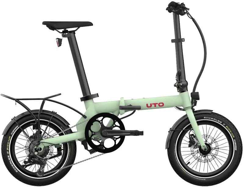 UTO OG16 inch Folding eBike in Sage Green