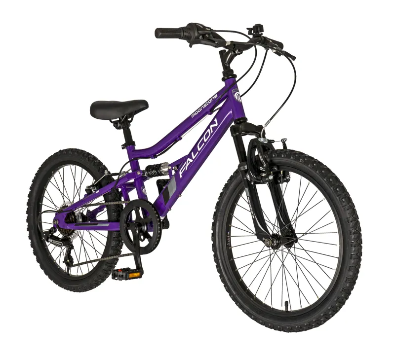 Falcon Moonstone 20 inch Kids Bike in Purple-1
