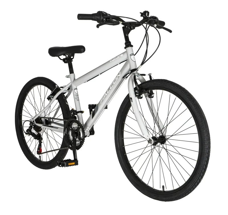 Falcon Cyclone 24 inch Kids Bike in Grey-1