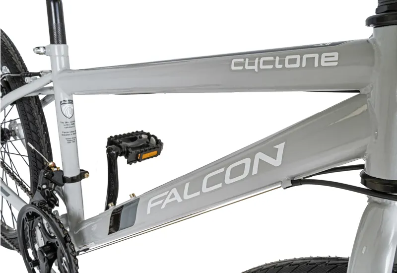 Falcon Cyclone 24 inch Kids Bike in Grey-3