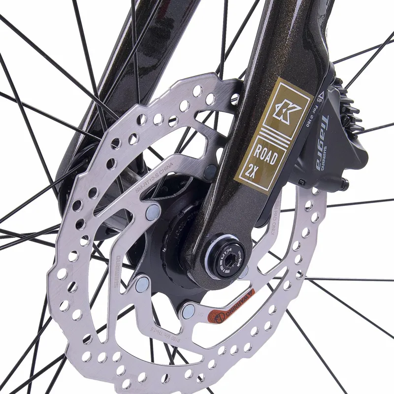 Kinesis UK R2 Road Bike in Black and Gold-3