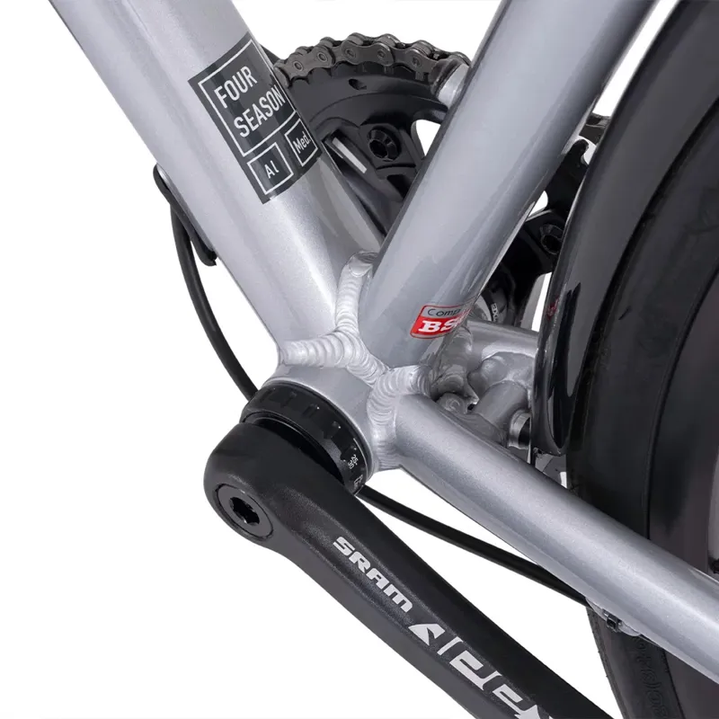 Kinesis 4S Apex Road Bike in Silver Mist-3