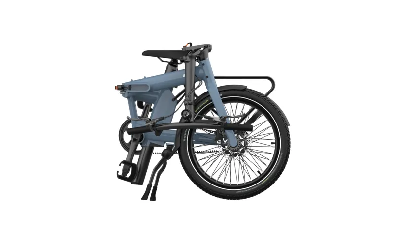 Eovolt Afternoon Pro 20 inch Folding Electric Bike in Mineral Blue-2