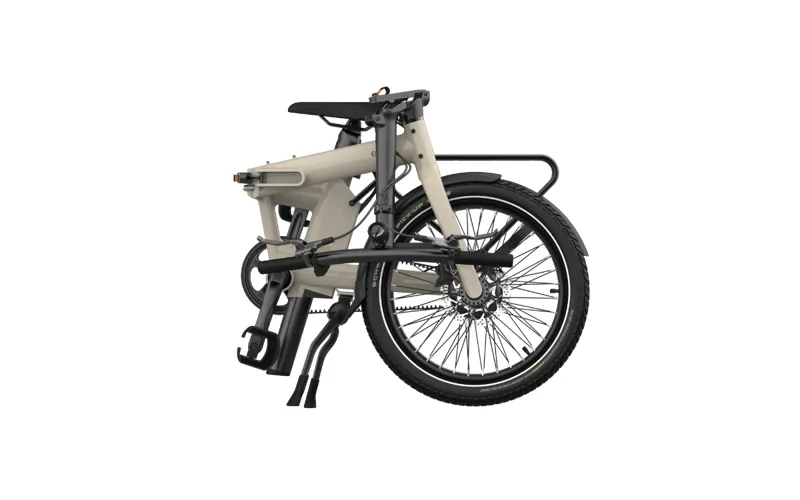 Eovolt Afternoon Pro 20 inch Folding Electric Bike in Taupe-2