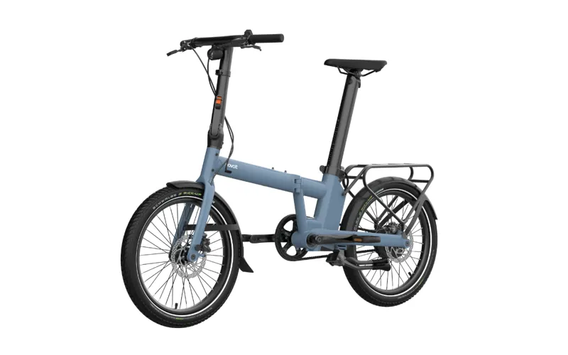 Eovolt Afternoon Pro 20 inch Folding Electric Bike in Mineral Blue-1