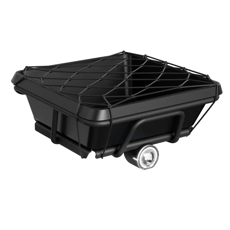 Vanmoof S5 A5 Front Rack with Basket in Black