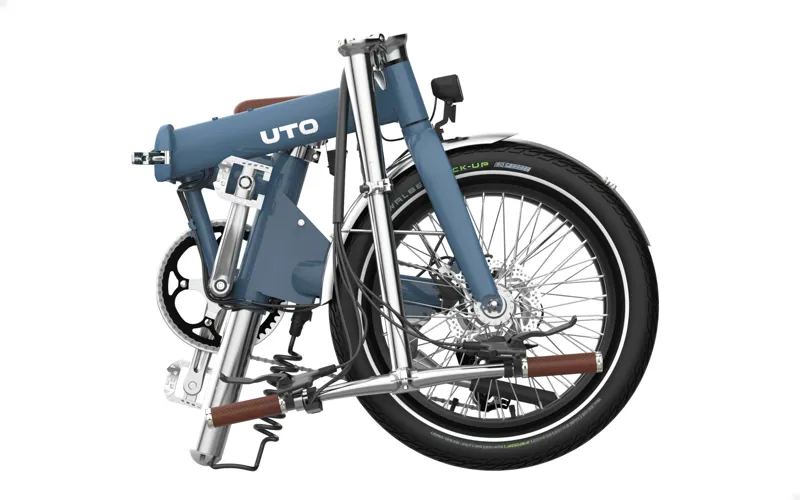 UTO OG20 inch Folding eBike in Satin Blue-2