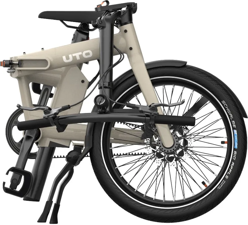 UTO PRO20 inch Folding Electric Bike in Satin Taupe-1
