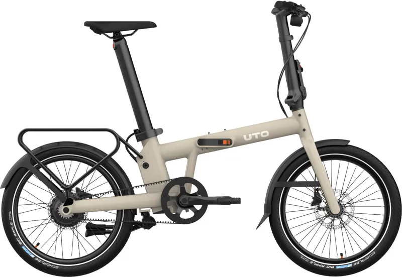 UTO PRO20 inch Folding Electric Bike in Satin Taupe