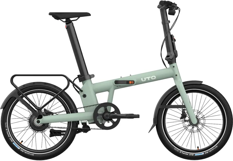 UTO PRO20 inch Folding Electric Bike in Smoked Green