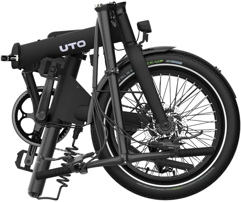 UTO OG20 inch Folding eBike in Onyx Black-1