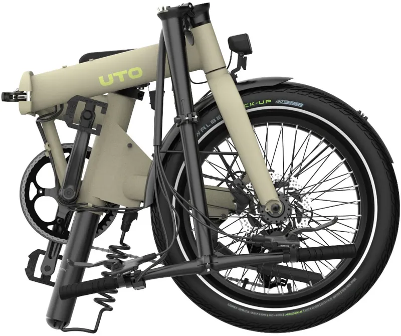 UTO OG20 inch Folding eBike in Desert Sand-1