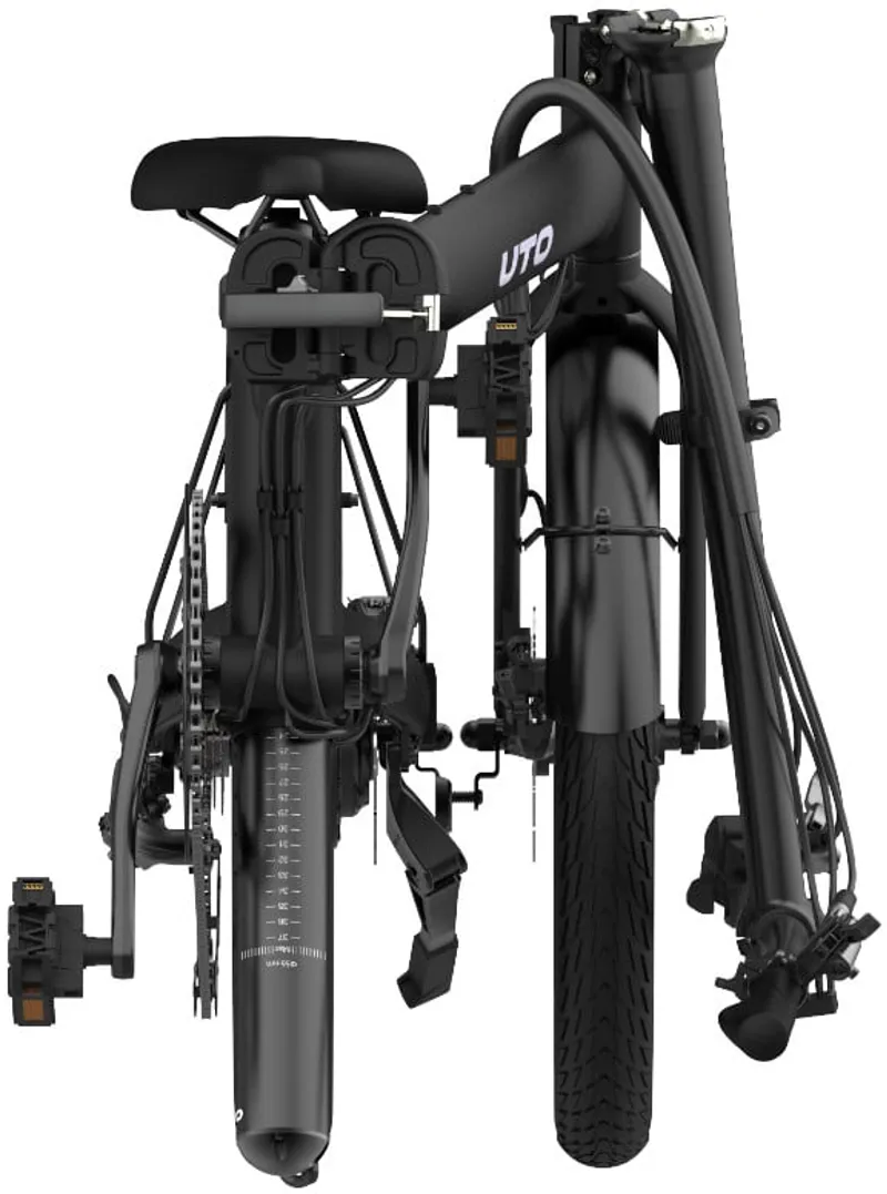 UTO OG20 inch Folding eBike in Onyx Black-2