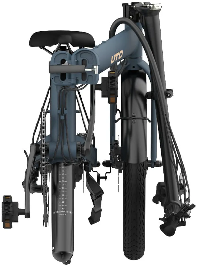 UTO OG20 inch Folding eBike in Ocean Blue-2