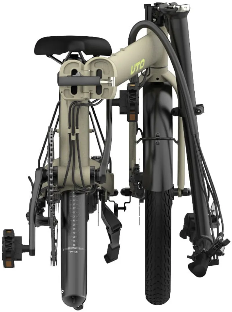 UTO OG20 inch Folding eBike in Desert Sand-2