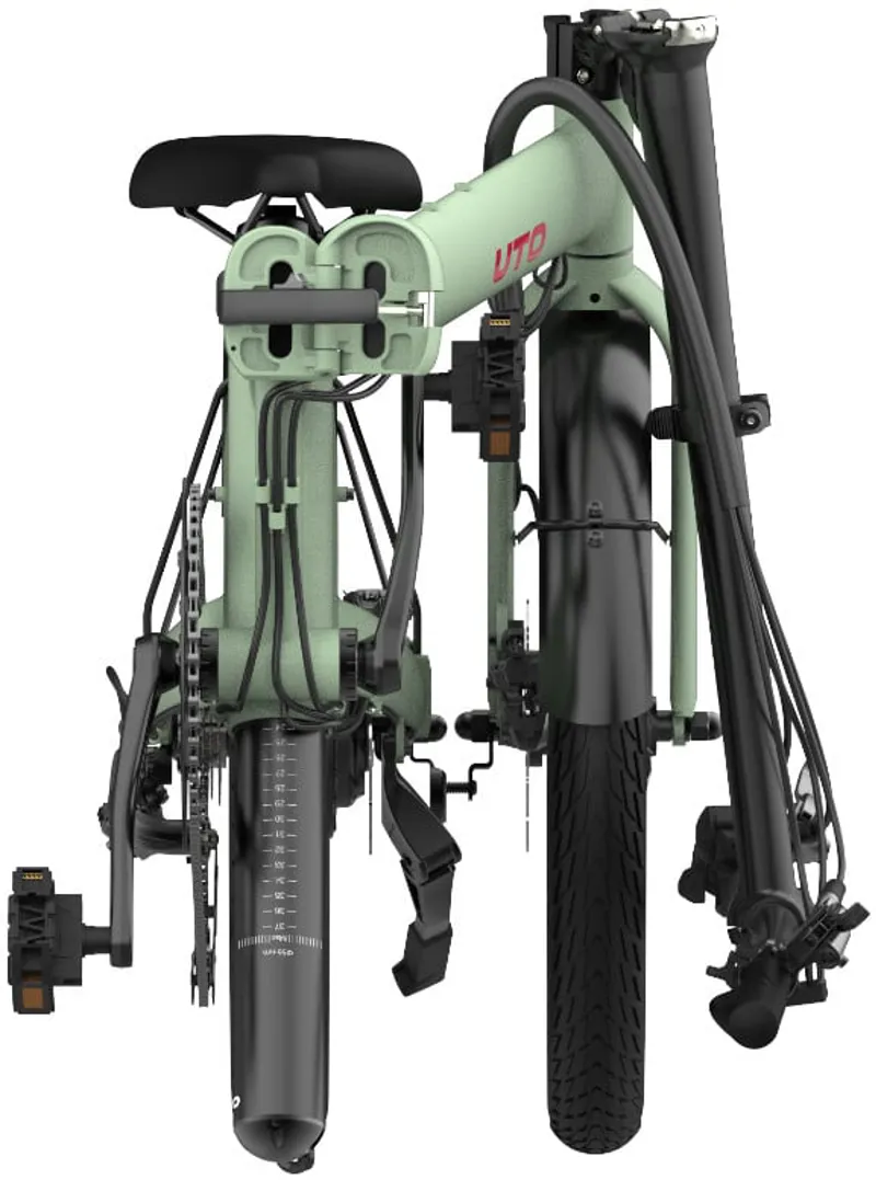 UTO OG20 inch Folding eBike in Sage Green-1