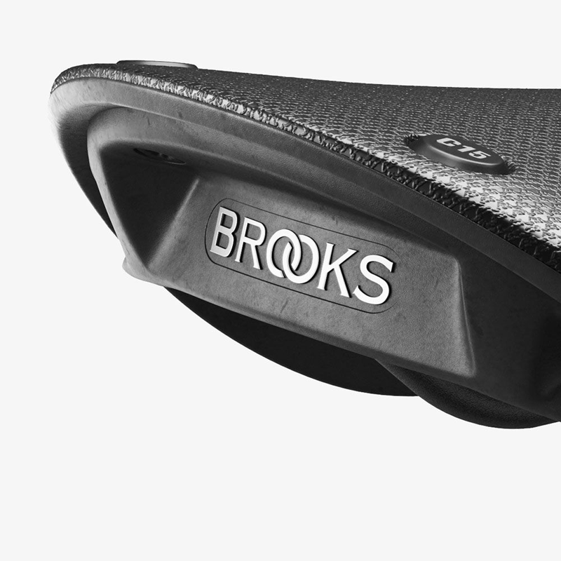 Brooks C15 Cambium Carved All-Weather Saddle in Black-6