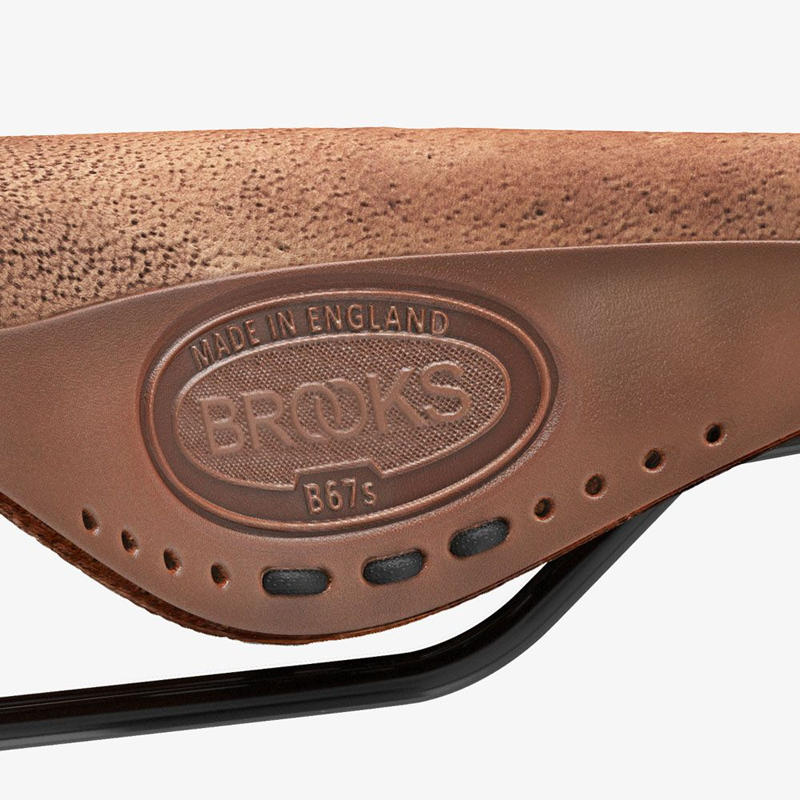 Brooks B67 Softened Short Ladies in Brown-8