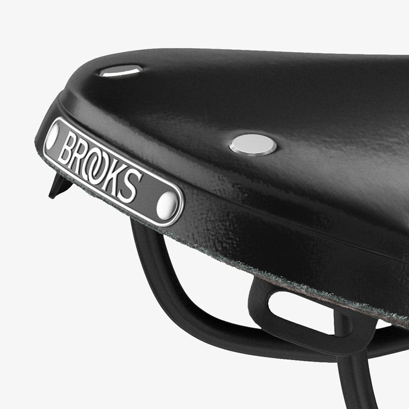 Brooks B17 Narrow Carved Saddle in Black-6