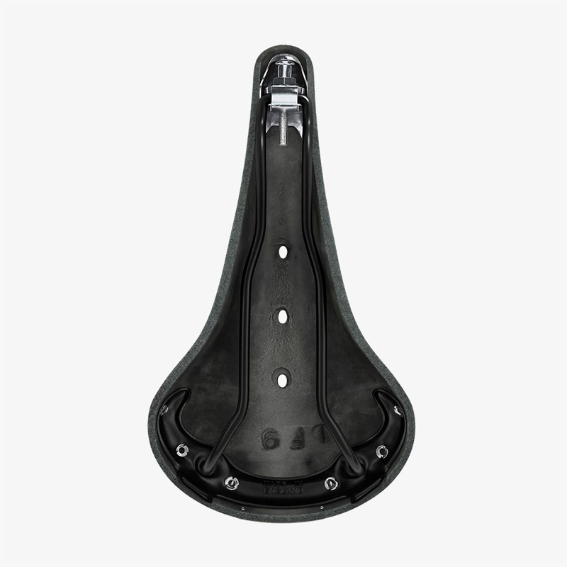 Brooks B17 Narrow Carved Saddle in Black-1