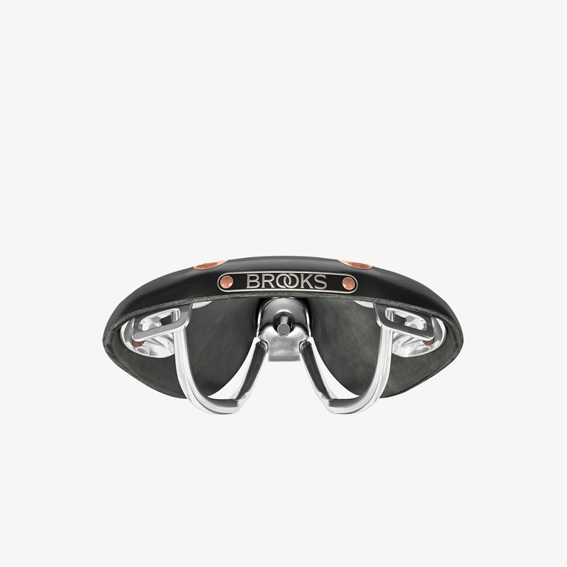 Brooks Swift Chrome Saddle in Black-5