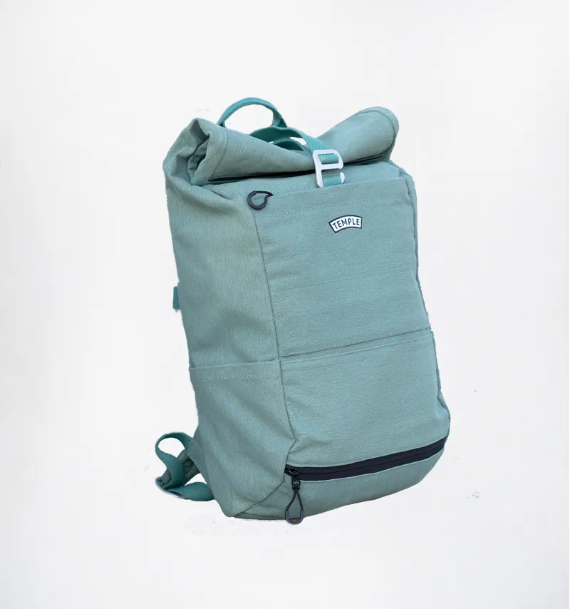 Temple Pannier Bag/Backpack Stonewash Teal