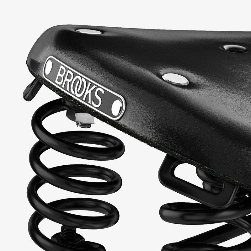 Brooks Flyer Short Ladies Saddle in Black-6