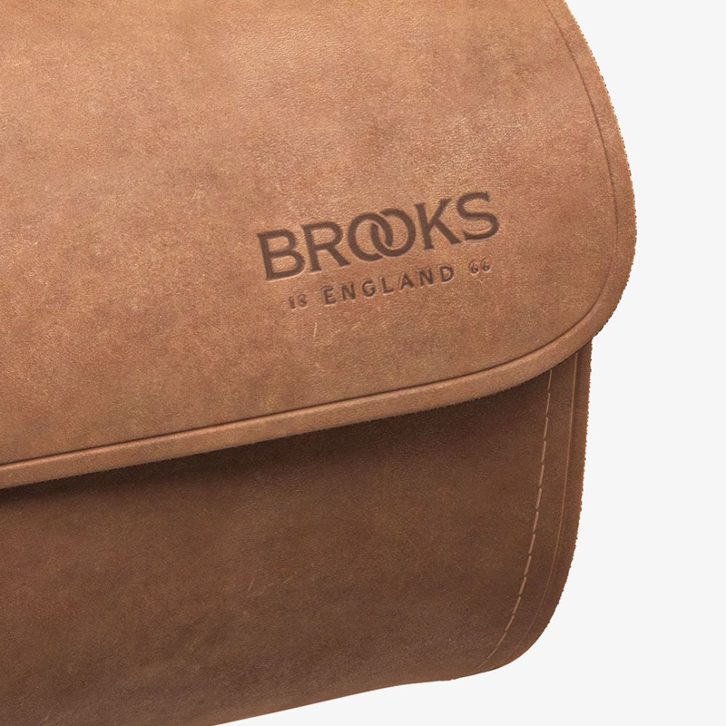Brooks Challenge Large Tool Bag in Pre-Aged Brown-3